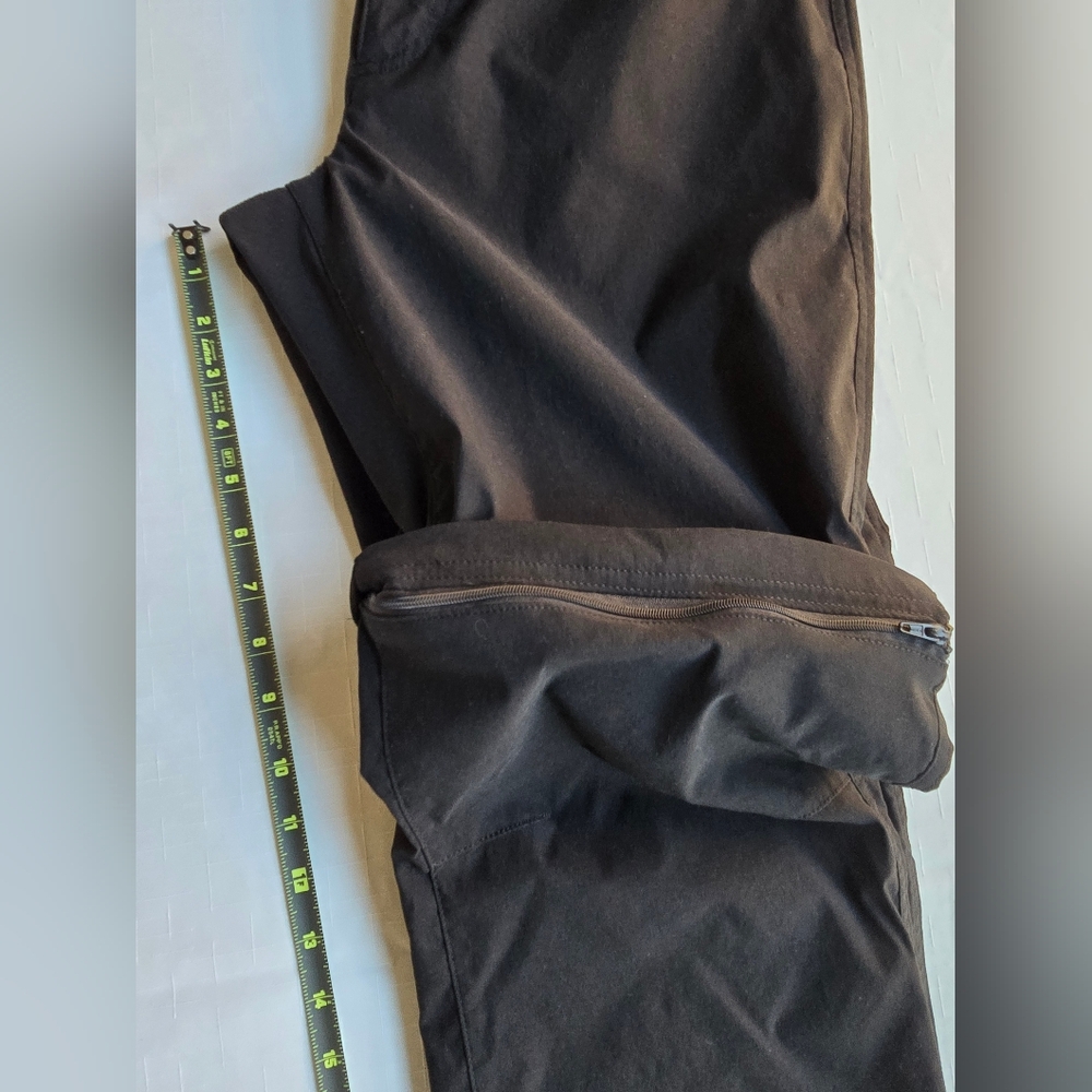 Eddie Bauer Men's Black Convertible Tech Pants 34x32 - Picture 7 of 9